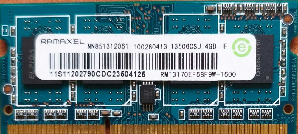 нова RAM 4 gb DDR3 лаптоп