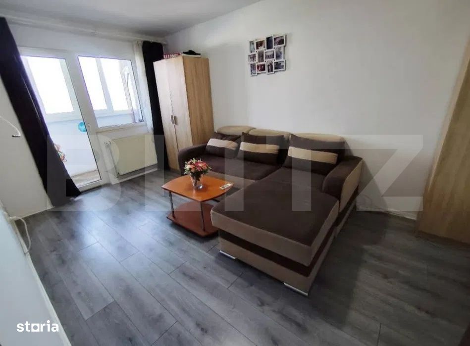 Apartament 2 camere, 46.98 mp utili + 6.32 mp balcon, zona Competrol