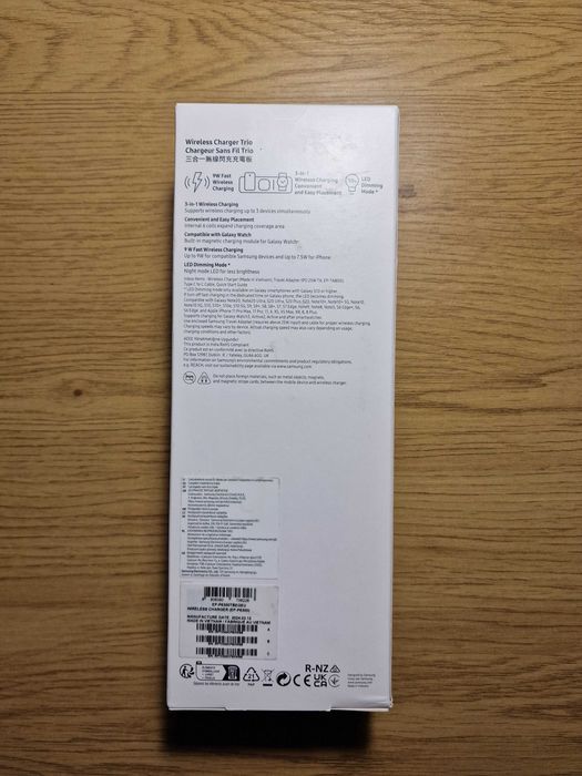 Incarcator SAMSUNG Wireless Charger Trio EP-P6300TBEGEU, universal