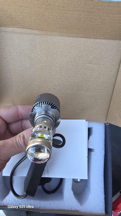 Led H7 с вградена лупа за рефлекторен фар