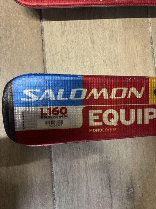 Продам лыжи SALOMON 160