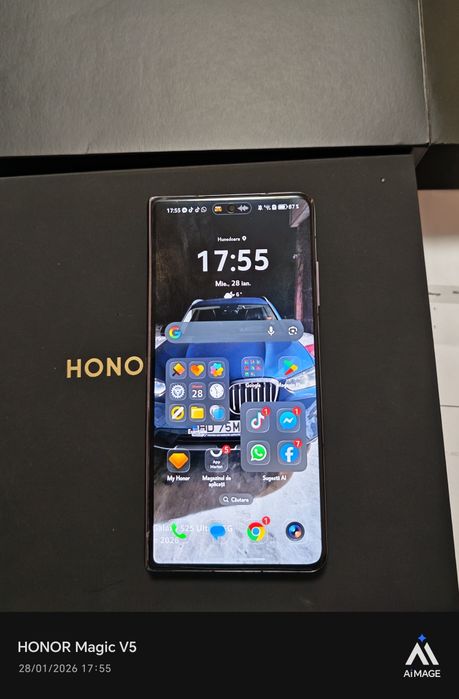 Honor Magic V2 -512 GB Că Nou / Purple / Factura și Garanție !