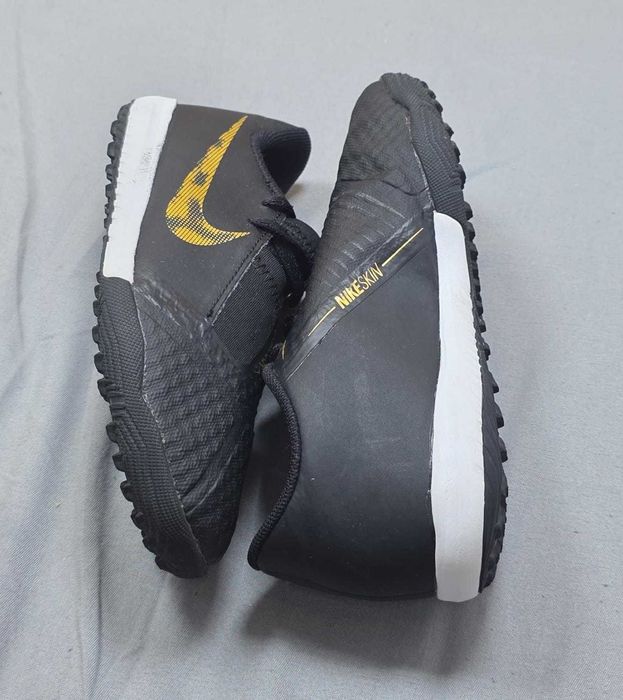 Nike Phantom VNM Academy TF Junior - Negru
