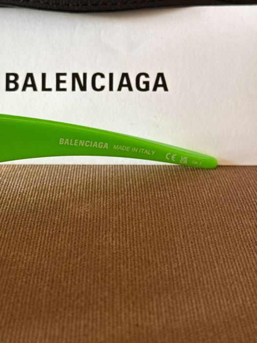 Balenciaga wraparound очила, original