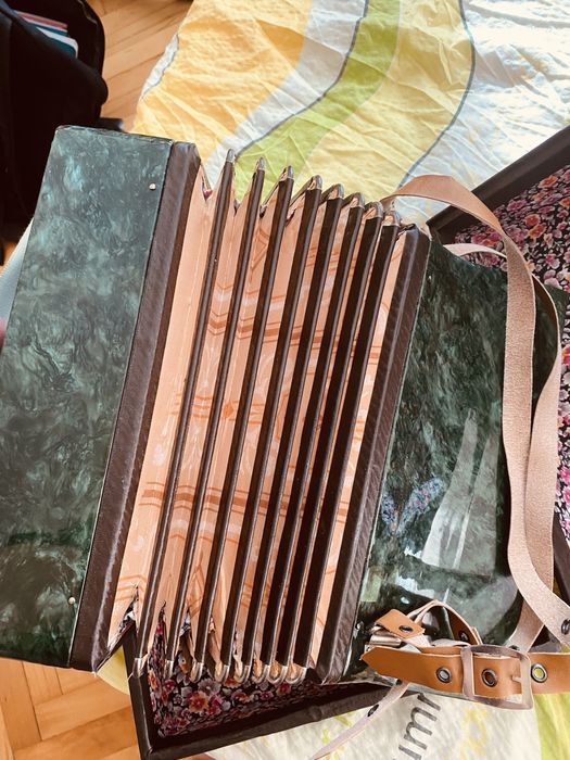 Детски акордеон , неразлечим от нов