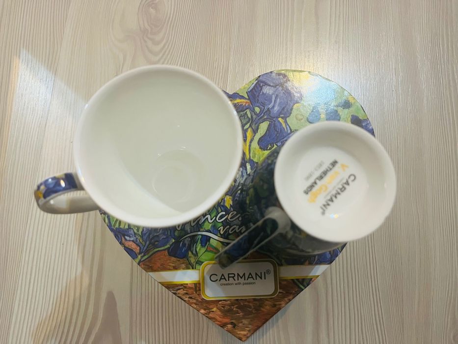 Van Gogh - set 2 cani de portelan 0.35l