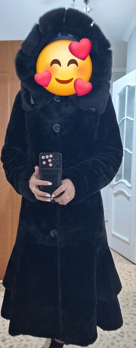 Продам шубу мутон (облегченый)