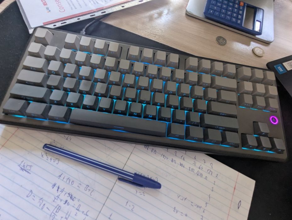 Ajazz ak870 side printed