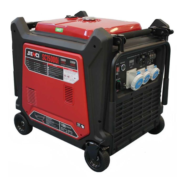 Generator inverter SENCI SC-15000i P. max. 13,0 kW, 230V, AVR cu ATS