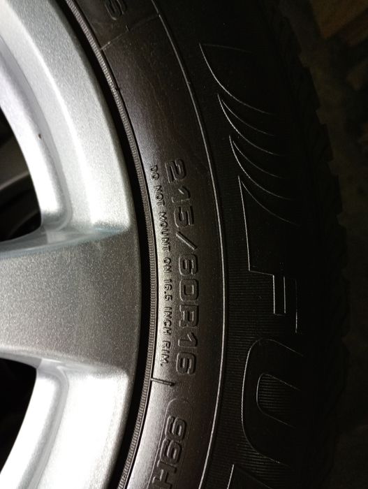 ОПЕЛ Джанти със зимни гуми 215/60/16 7J ET34 5x110 цо65