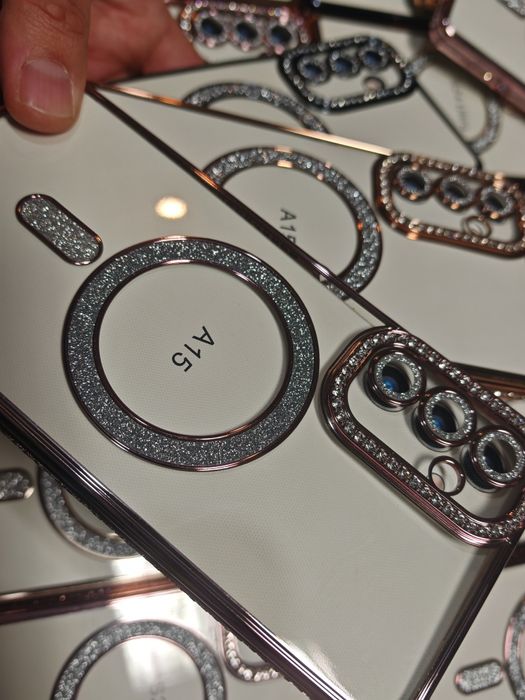 Samsung Galaxy A26,A36,A56,S24,S23/S24 Ultra,A16,A15 блестящи силикони