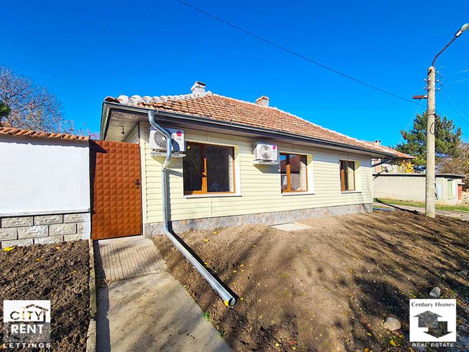 116251 Едноетажна обзаведена къща под наем в с. Балван, В. Търново