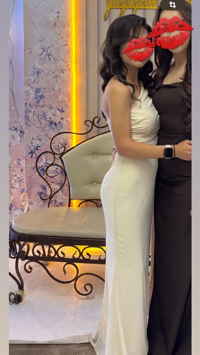 платья вечерние,длинная