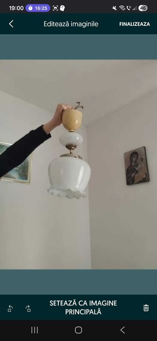 Vand lustră cu un bec, Dărmanești Suceava