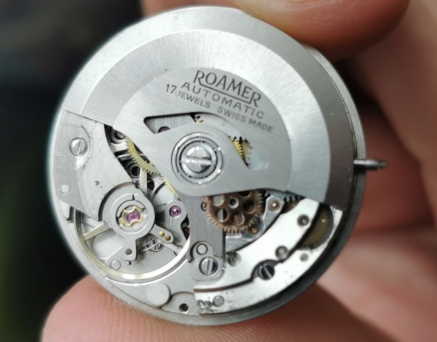 Roamer anfibio matic ceas barbatesc 34mm automat anii 70
