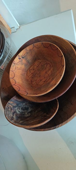 Деревянная посуда давних времён.