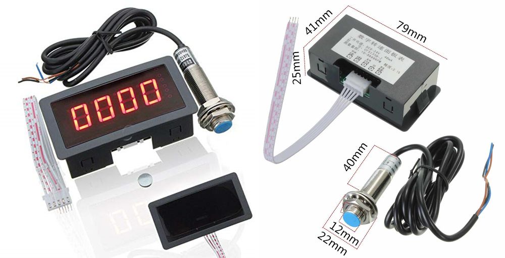 Indicator turatie combine 0-9999rot/min Nou ambalat!