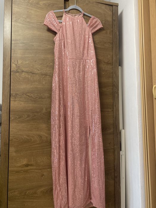 Rochie lunga de petrecere! Model superb!!