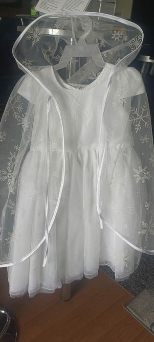 Новогднее платье "Снежинка"