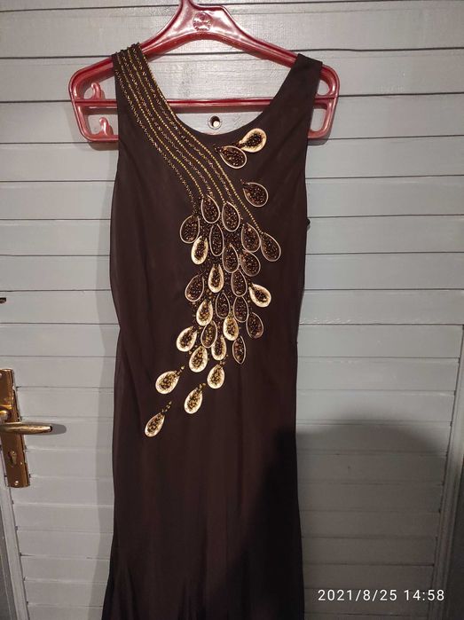 Платье вечернее  с накидкой