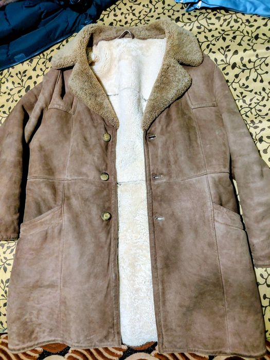 Кожух агнешка кожа 56 размер