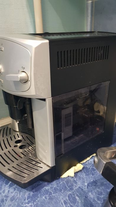 Кофемашина в рабочем состоянии
