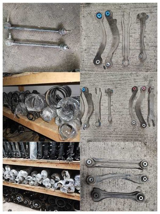 Окачване - амортисьори пружини носачи щанги шенкели от Мерцедес