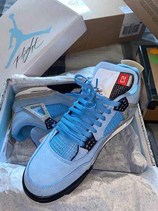 Jordan 4 University Blue , 10US (44 EU), stare 9.5/10