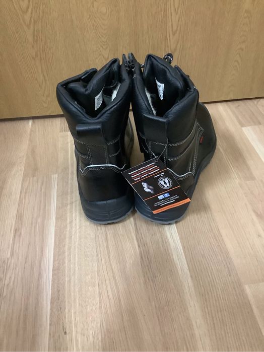 Bocanci piele cu protectie imblaniti 43/ 44