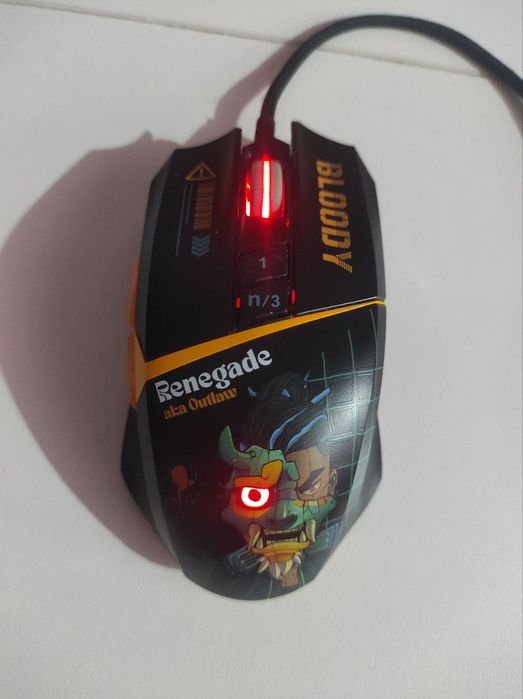 Мышь A4Tech Bloody W63 Max Renegade черный