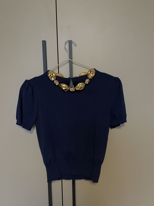 Тениска с колие ZARA