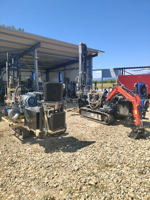 Сондажи за вода мобилна сонда цена от 100лв на метър хидрофори термопо