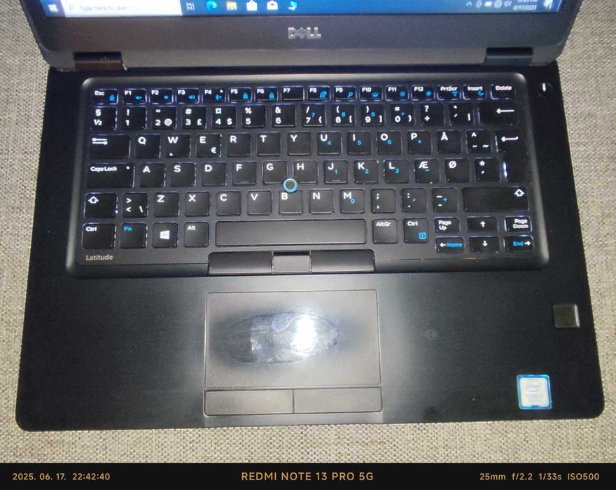 Laptop Dell Latitude 5480, I5-7200, 8Gb Ram, ssd120, baterie ok. Garan