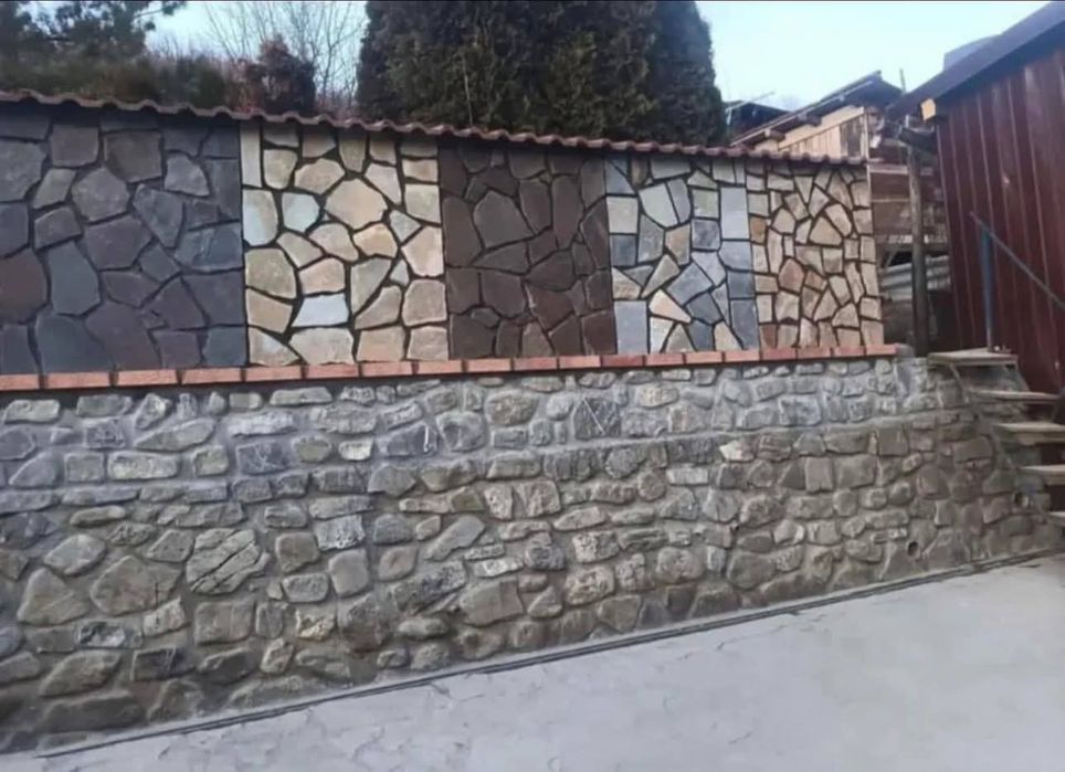 Vând piatra naturala asiguram montaj și transport