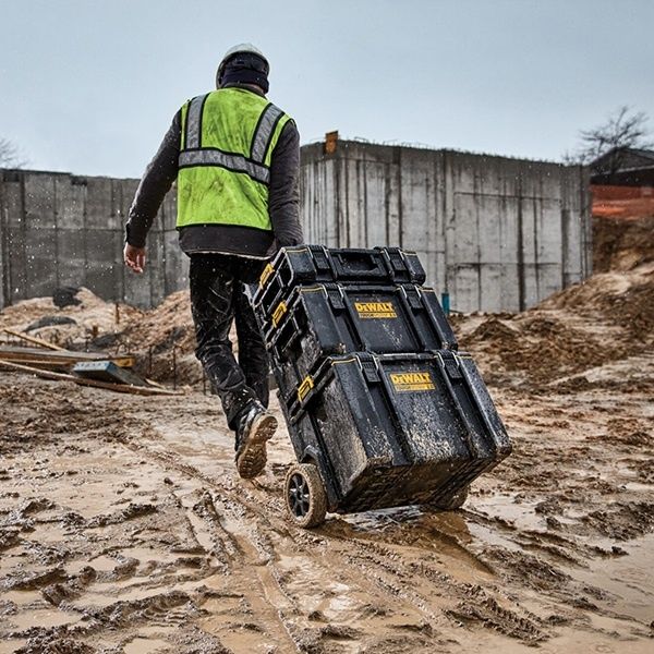 Количка Toughsystem DeWALT комплект куфари Девалт  за инструменти