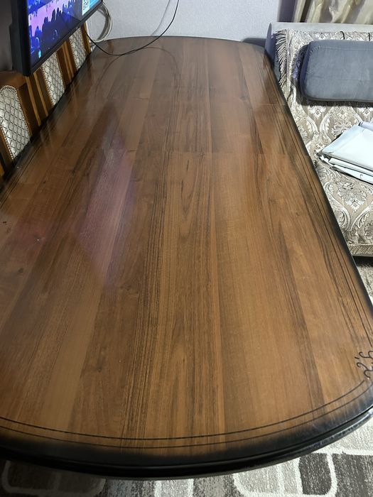 Стол 2м со стульями