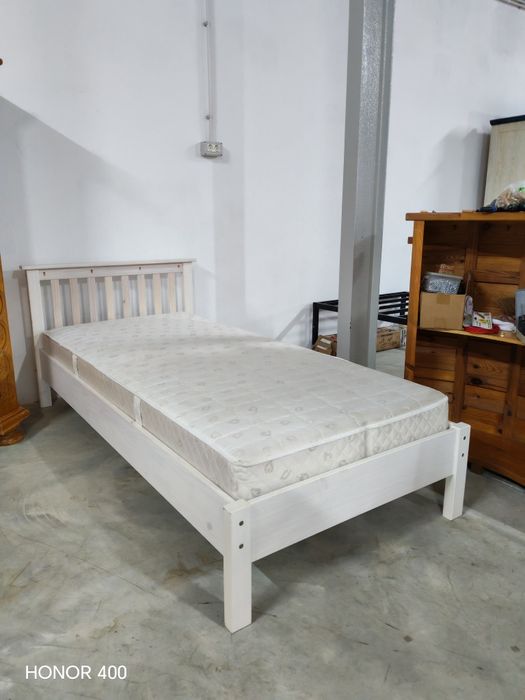 Pat Complet 90x200 - Lemn Masiv - Mobila Germania