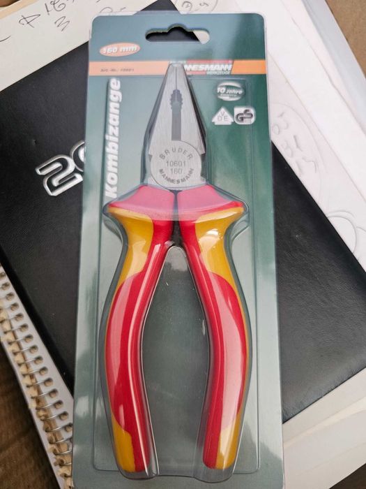 Клещи комбинирани VDE 1000V 160 mm - Mannessmann, Германия