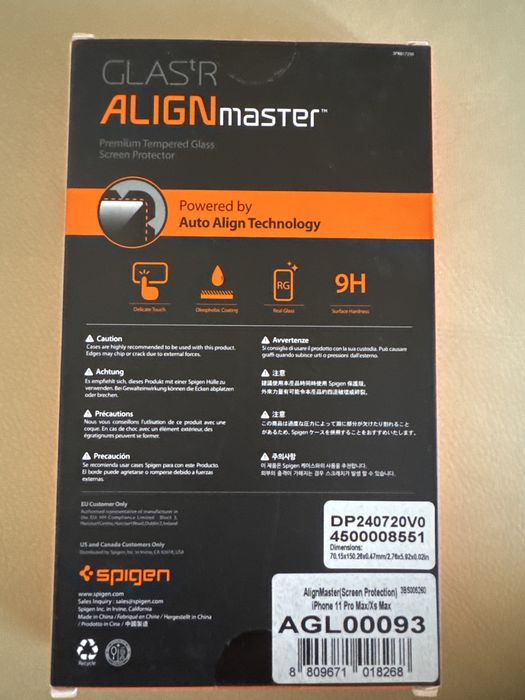 Folie protecție ecran IPhone 11 Pro Max spigen