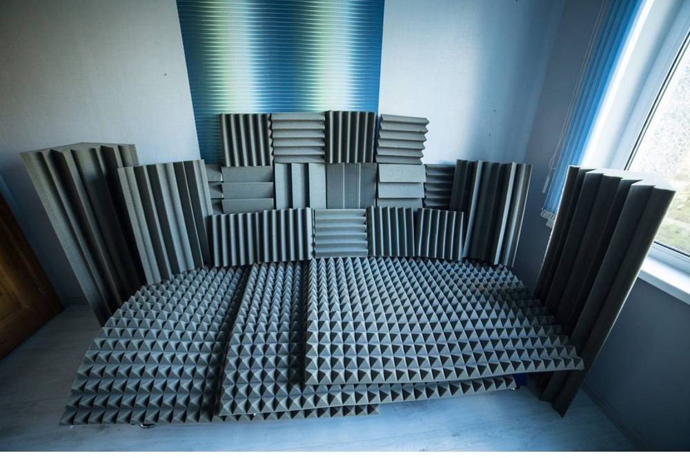 СКИДКА- Продается Акустический поролон, панели басс ловушки