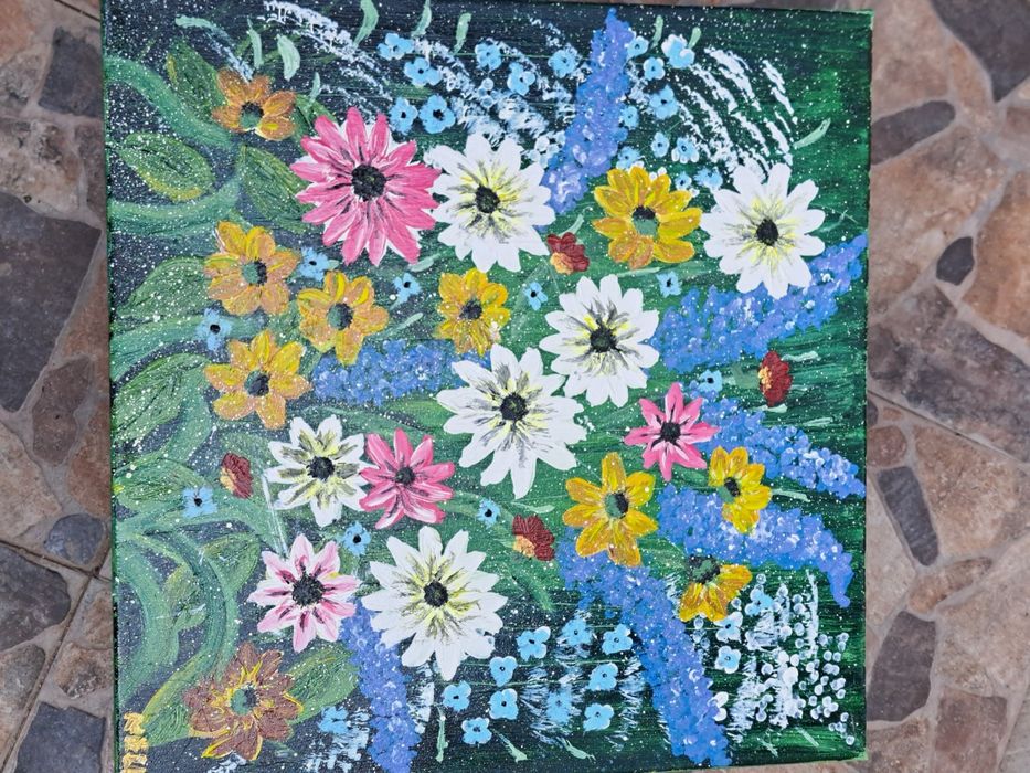 Picturi pe panza cu sasiu pictate manual i