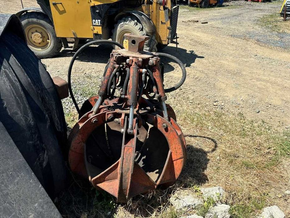 Graifer hidraulic pentru excavator | Fier vechi, deșeuri