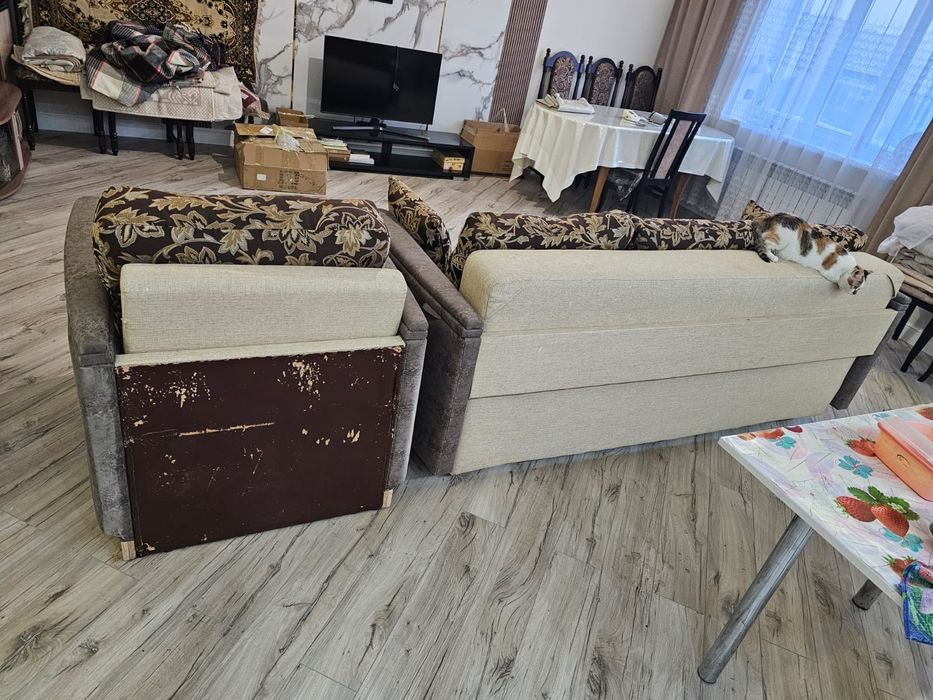 Продажа дивана с креслом