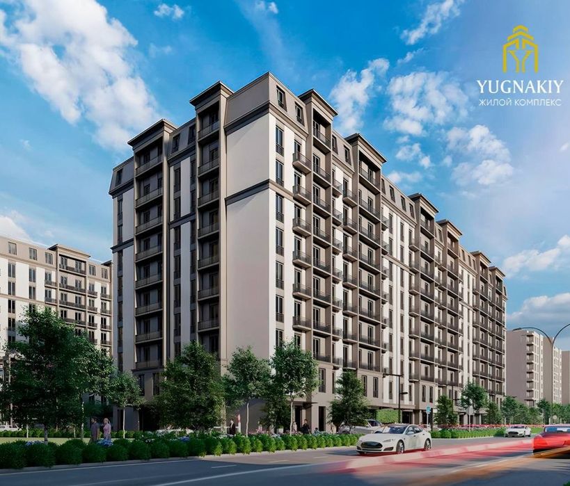 Продаётся 3/4/5, 93m2 (коробка) ЖК YUGNAKIY, Мирзо-Улугбекский район
