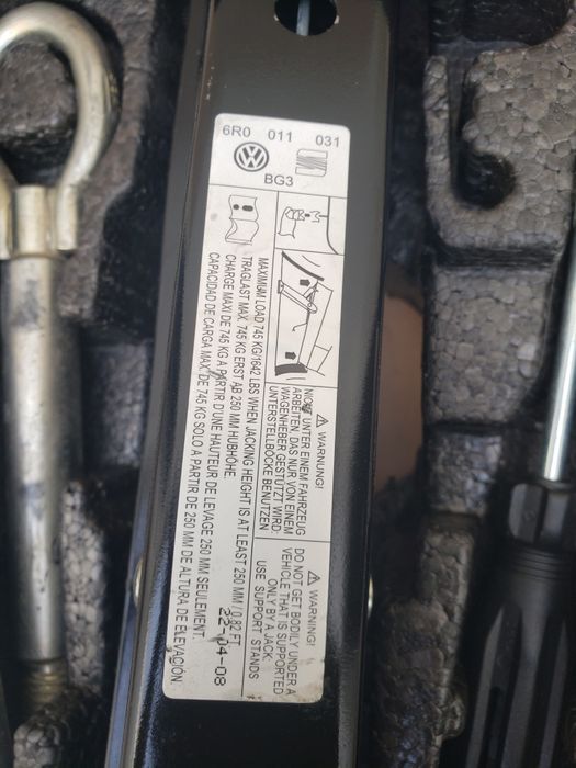 Kit pana cric vw seat skoda audi