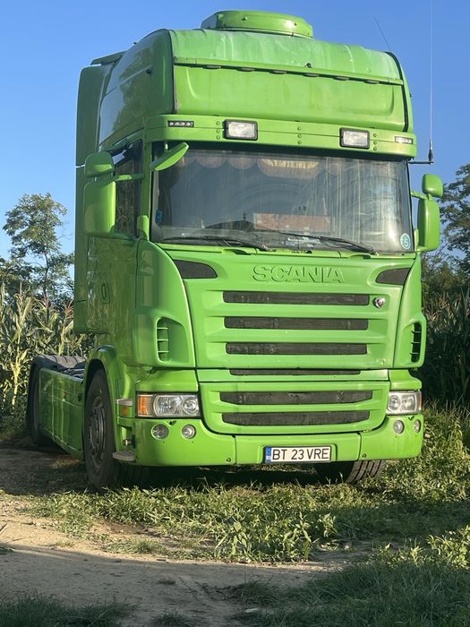 Scania r420 motorul gazeaza