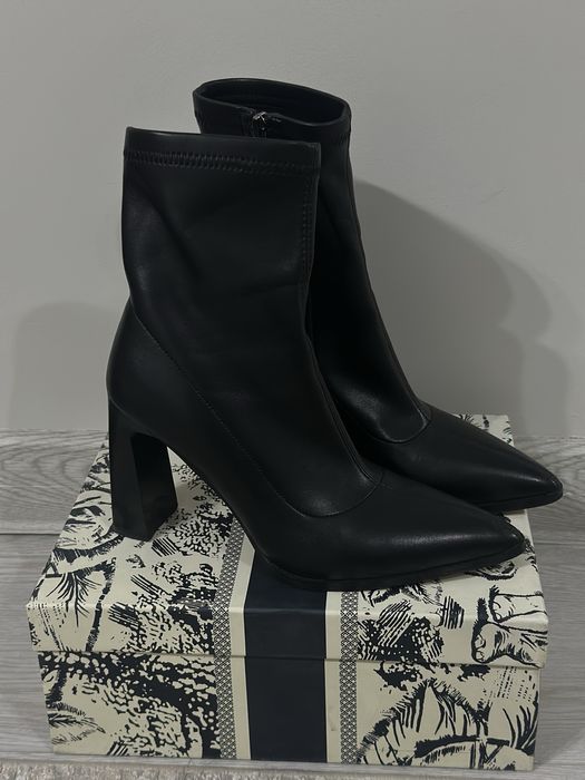 Стильные ботильоны — люксовая эко-кожа, идеальное состояние!