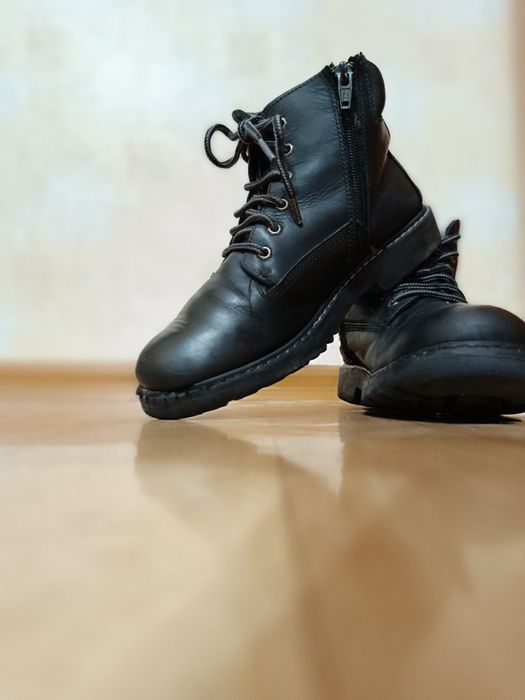Ботинки кожаные демисезон Испания