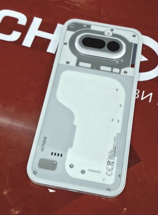 КАТО НОВ 256GB Nothing Phone 4a 5G Гаранция Технополис 2028г. White