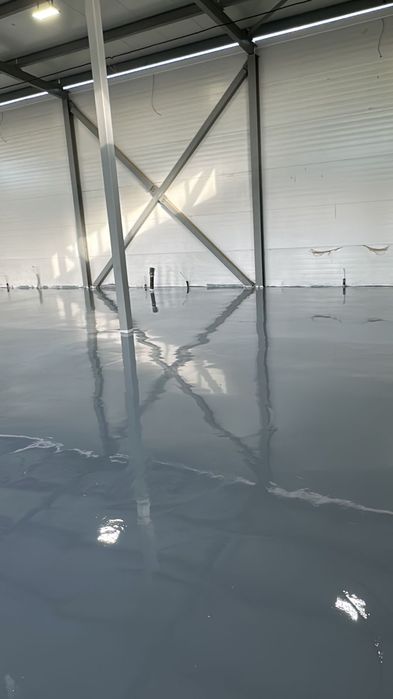 Бетон стяжка топинг шлифовка полимер